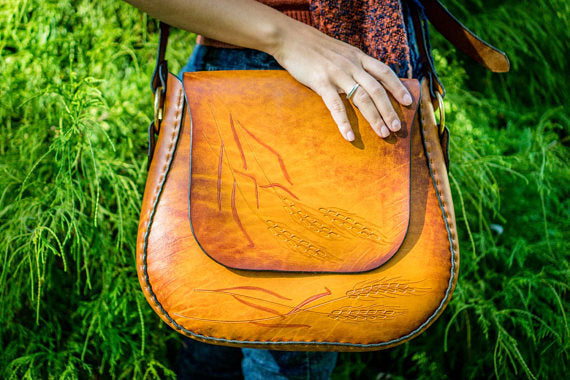 ESHTA Zip Handmade Leather Bags