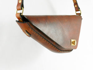 Handmade Leather Purse \ Leather Shoulder Bag \ Leather Crossbody